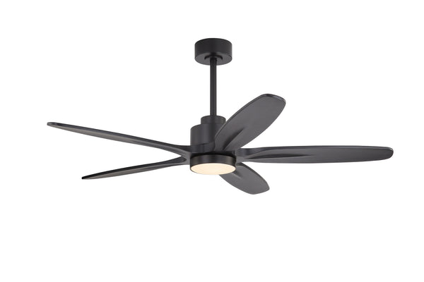 AirVora| 54" Wood Blades Ceiling Fan with Light