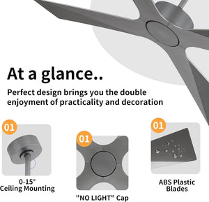 SkyBlade | 54" ABS Waterproof Ceiling Fan