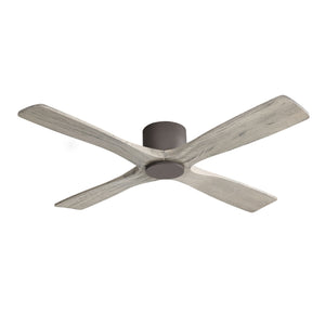 Serenity Air| 54" Flush Mount Wood Blades Ceiling Fan