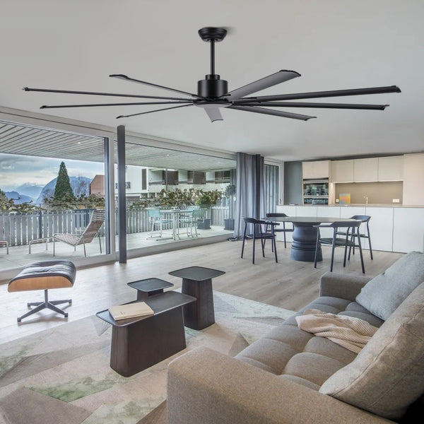 TurboFlow | 96" Aluminum Blades Ceiling Fan