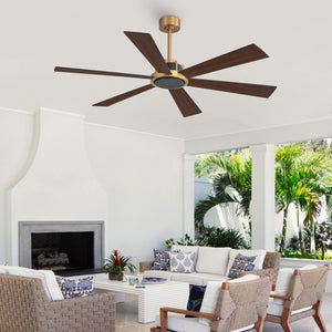 Velaris | 60"  6 Plywood Blades Ceiling Fan
