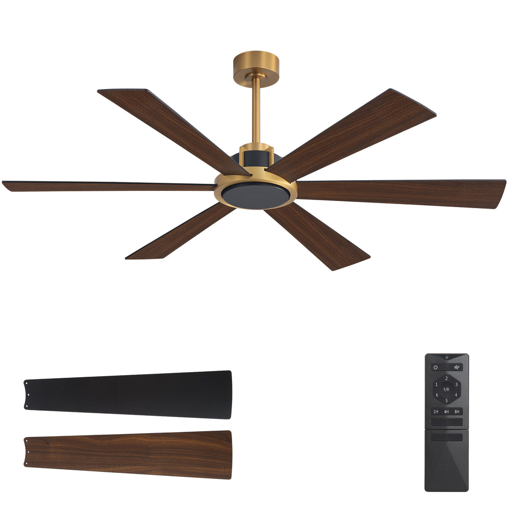 Velaris | 60"  6 Plywood Blades Ceiling Fan