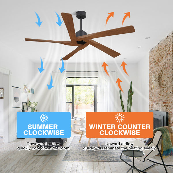 AeroGlow | 64" ABS Ceiling Fan