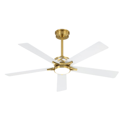 VentiLux | 60’’ Smart ABS Blades Ceiling Fan With Light