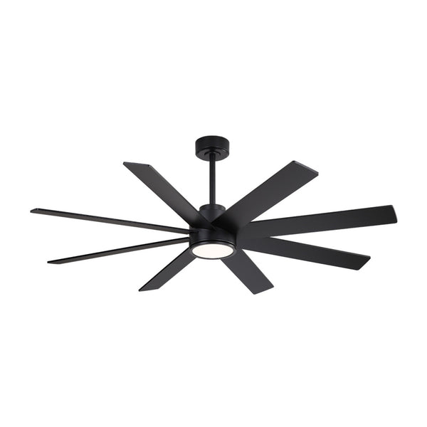 AeroFlow | 60" Wood Blades Ceiling Fan with Light