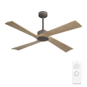 Straton | 48" Wood Blades Ceiling Fan
