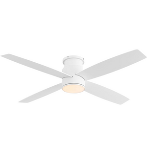Reveria | 44" Flush Mount Ceiling Fan With Light