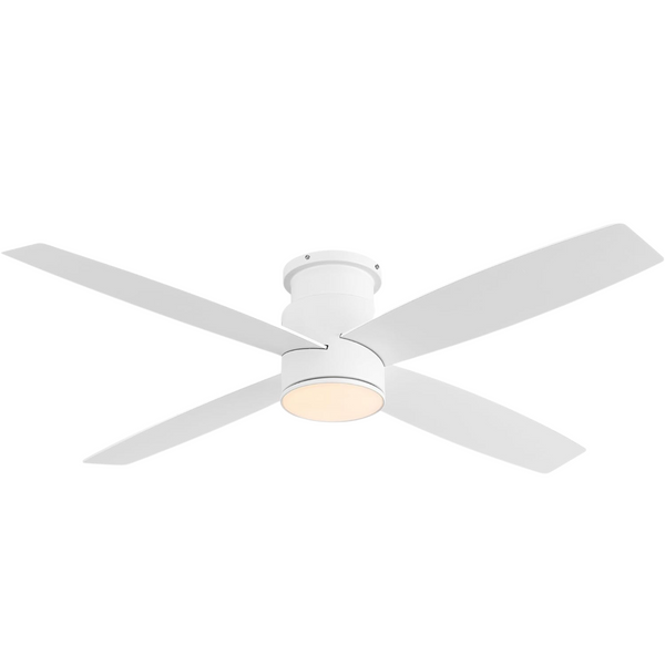 Reveria | 44" Flush Mount Ceiling Fan With Light