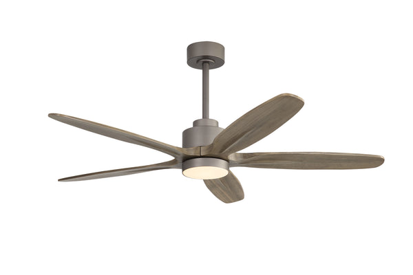 AirVora| 54" Wood Blades Ceiling Fan with Light