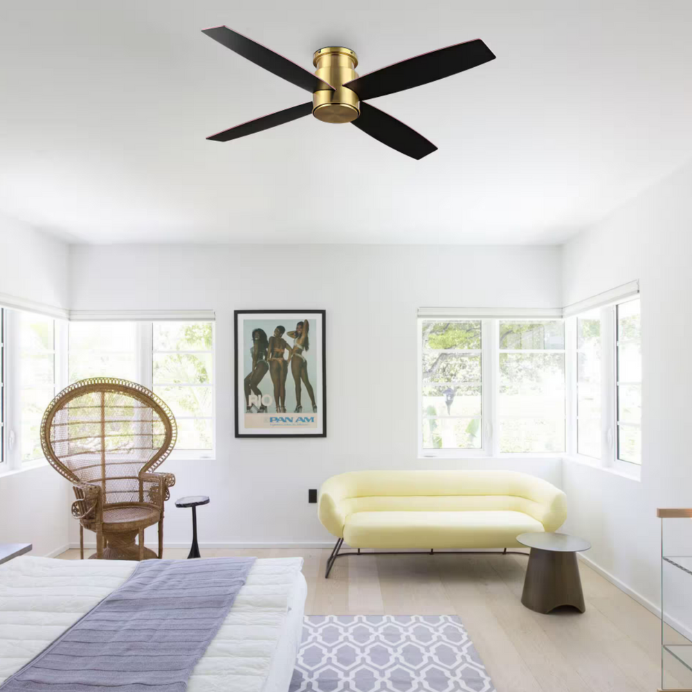 Reveria | 52" Flush Mount Ceiling Fan