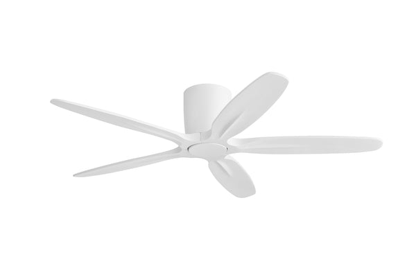 Auralis | 54" Flush Mount Wood 5 Blades Ceiling Fan