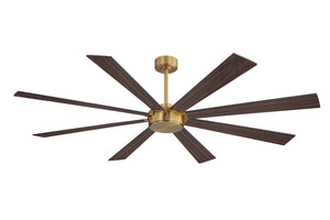 Wallisgo | 60" Wood Blades Ceiling Fan