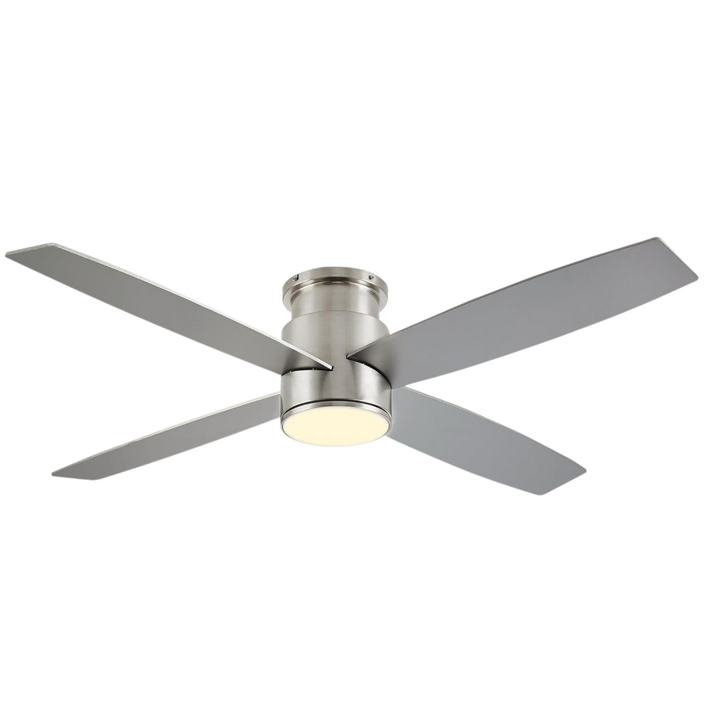Reveria | 44" Flush Mount Ceiling Fan With Light