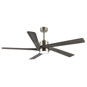 Zephyr Breeze | 64" Wood Blades Ceiling Fan with Light