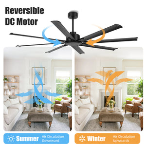Magnus | 72’’ Aluminum Blades Ceiling Fan