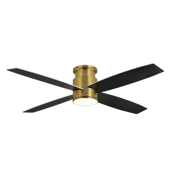 Reveria | 44" Flush Mount Ceiling Fan With Light