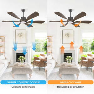 AeroWave | 60" Smart Ceiling Fan with Light