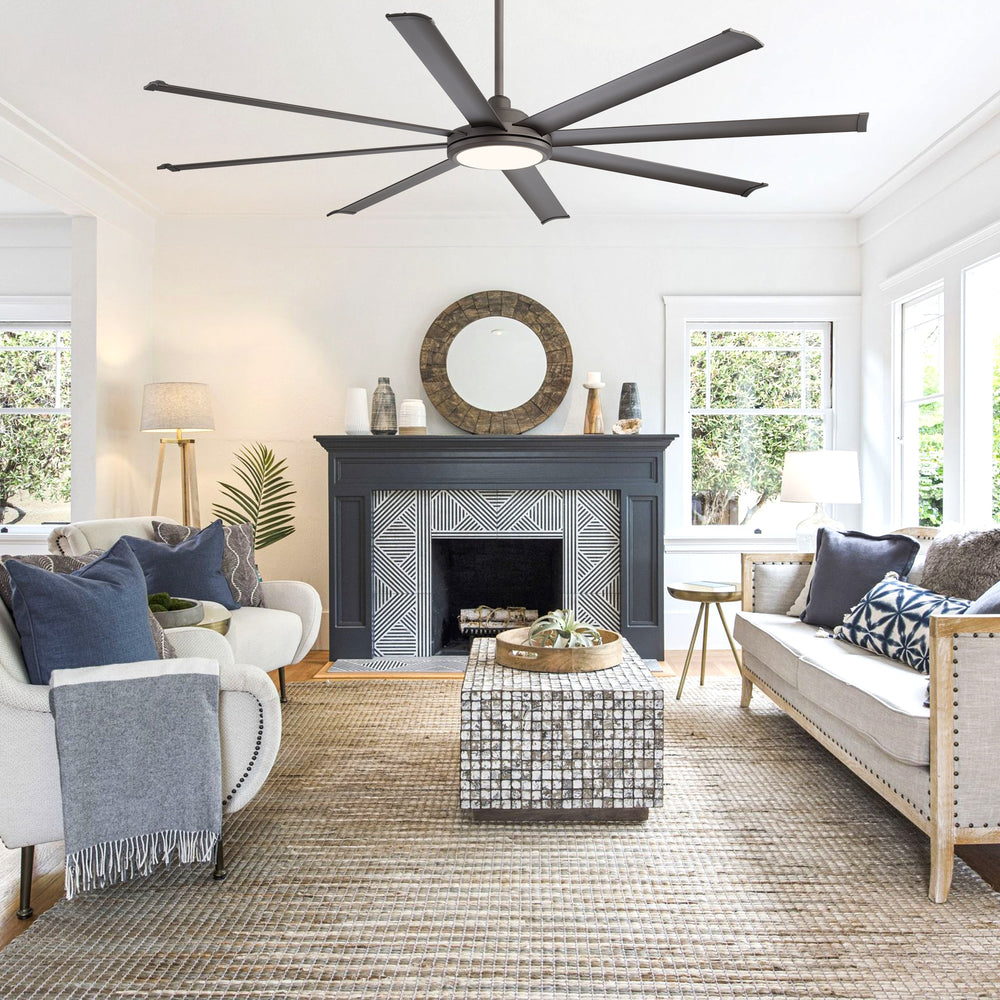 SkySpan | 64" Aluminum Blades Ceiling Fan with Light