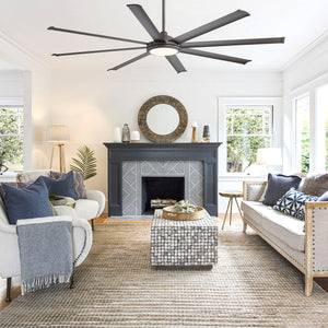 SkySpan | 64" Aluminum Blades Ceiling Fan with Light