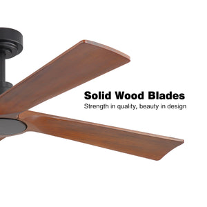Straton | 48" Wood Blades Ceiling Fan