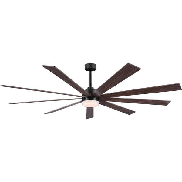 Solara | 84" Wood Ceiling Fan with Light