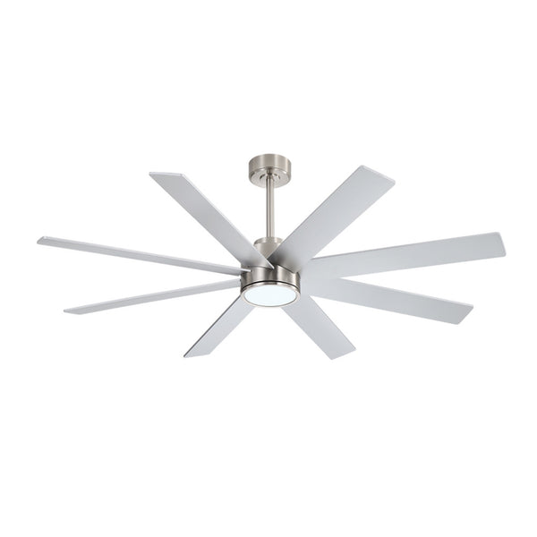 AeroFlow | 60" Wood Blades Ceiling Fan with Light