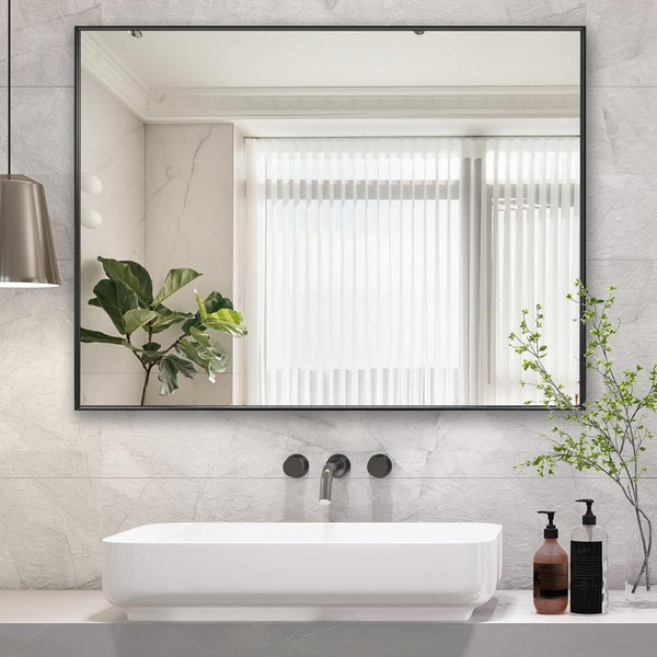 LumiRefine | 26 x 36" Vanity Mirror with Aluminum Frame