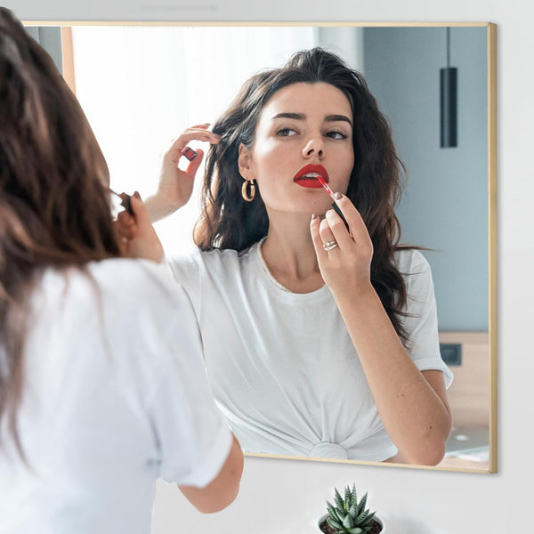 LumiRefine | 26 x 36" Vanity Mirror with Aluminum Frame