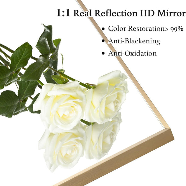 LumiRefine | 26 x 36" Vanity Mirror with Aluminum Frame