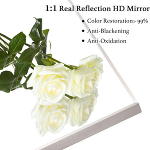 LumiRefine | 26 x 40" Vanity Mirror with Aluminum Frame