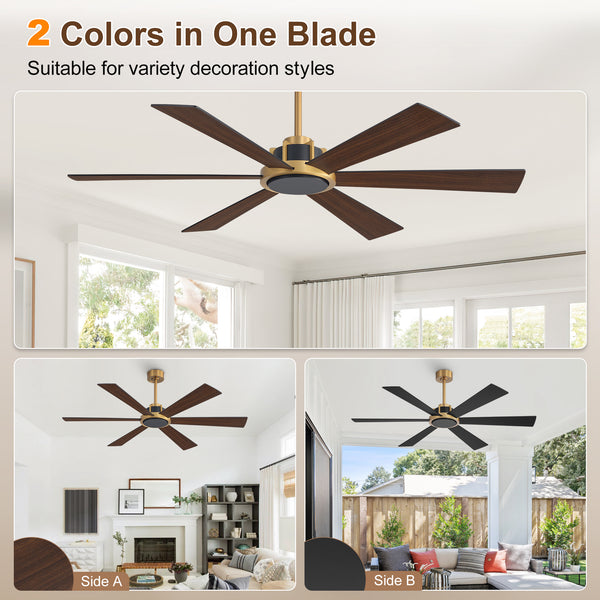 Velaris | 60"  6 Plywood Blades Ceiling Fan