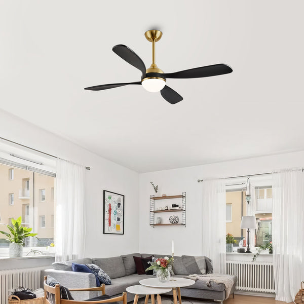Velora | 54" Smart Ceiling Fan with Light