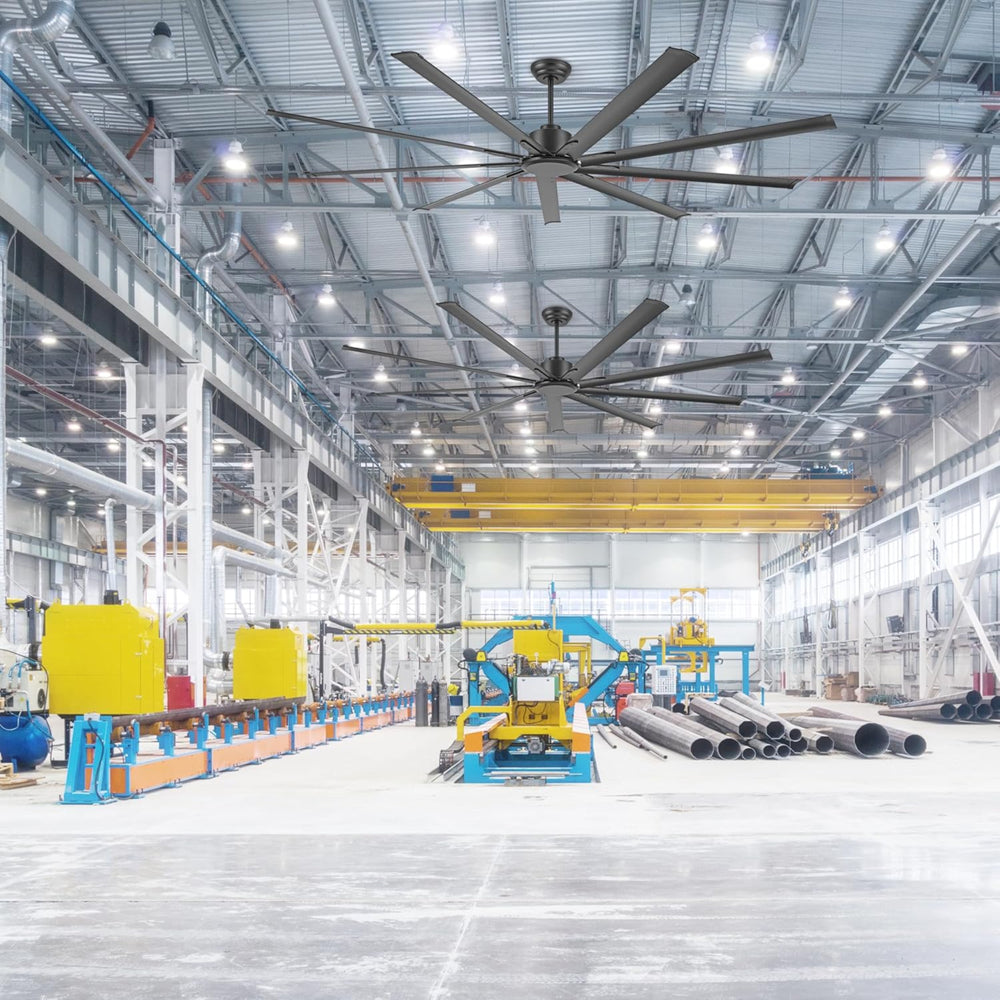TurboFlow | 96" Aluminum Blades Ceiling Fan