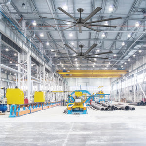 TurboFlow | 96" Aluminum Blades Ceiling Fan