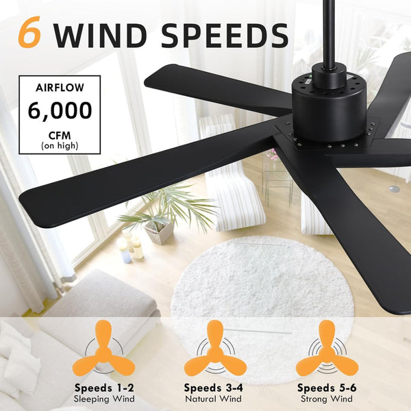 AeroGlow | 54" ABS Ceiling Fan