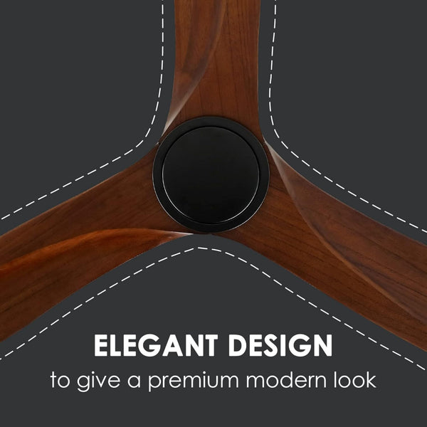 Trioflow | 60" Wood Ceiling Fan