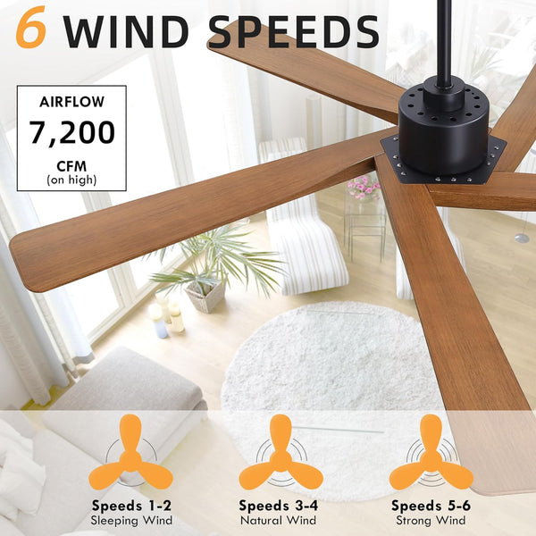 AeroGlow | 64" ABS Ceiling Fan