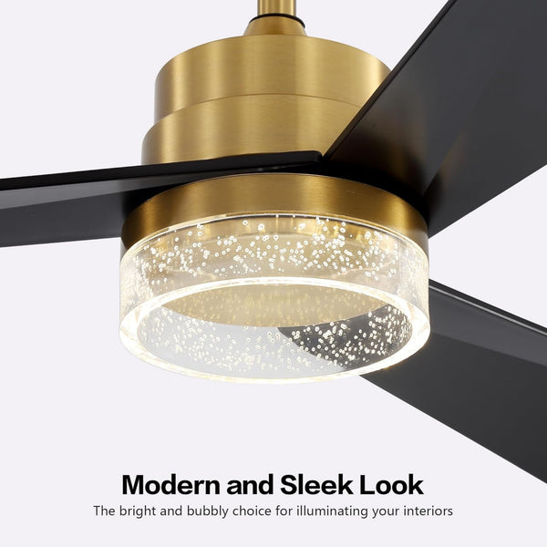 PureFlow |  52’’ ABS Blades Ceiling Fan with Light