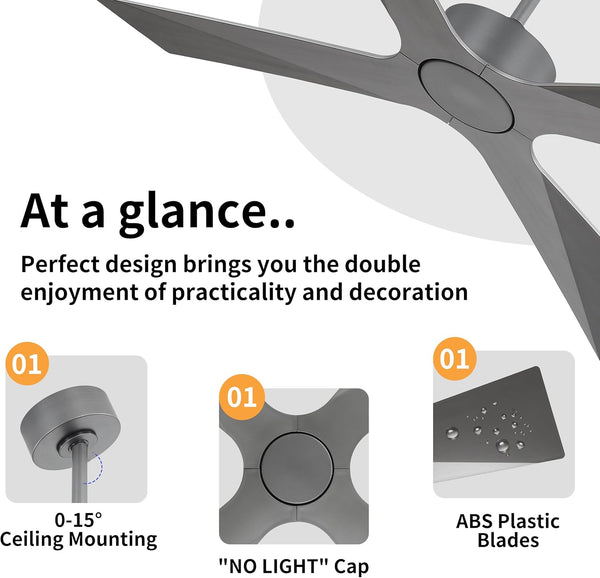 SkyBlade | 54" ABS Waterproof Ceiling Fan