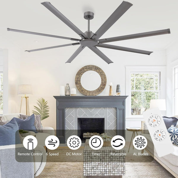 Magnus | 96’’ Aluminum Blades Ceiling Fan