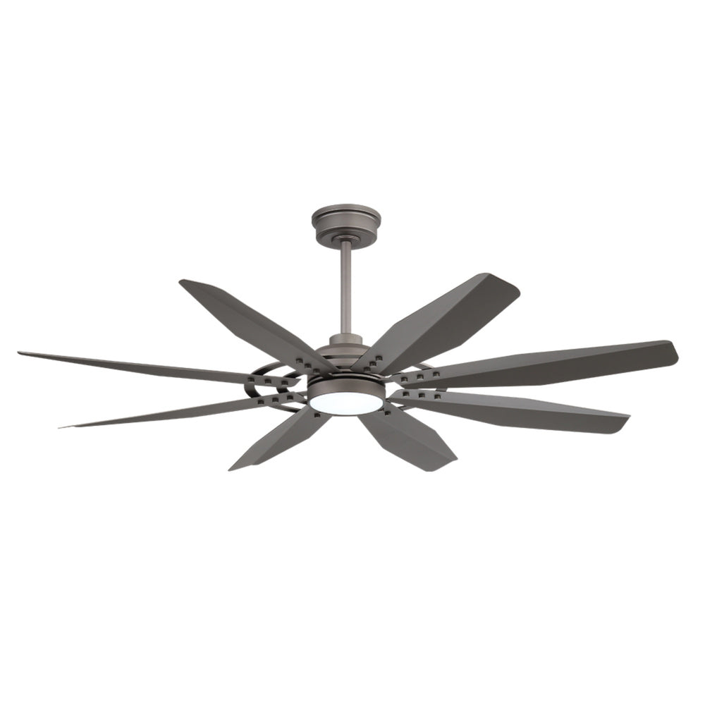 Tectra | 60’’ Aluminum Blades Ceiling Fan with Light