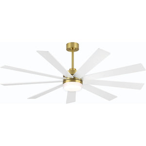 Solara | 72" Wood Ceiling Fan with Light