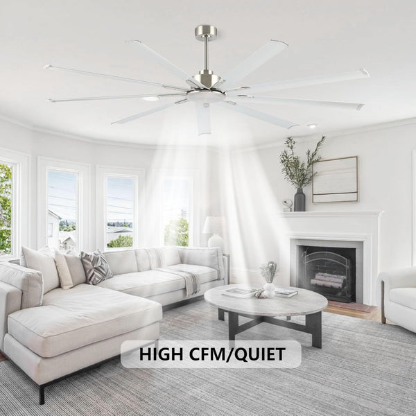 TurboFlow | 84" Aluminum Blades Ceiling Fan
