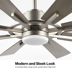 TimberGale | 60" Wood Blades Ceiling Fan with Light