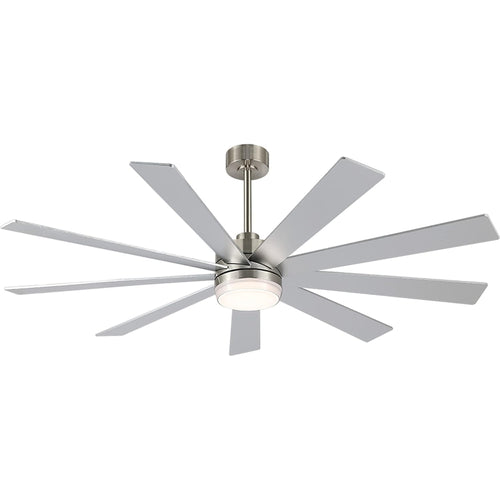 Solara | 84" Wood Ceiling Fan with Light