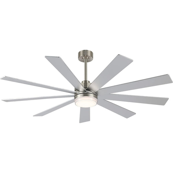 Solara | 72" Wood Ceiling Fan with Light