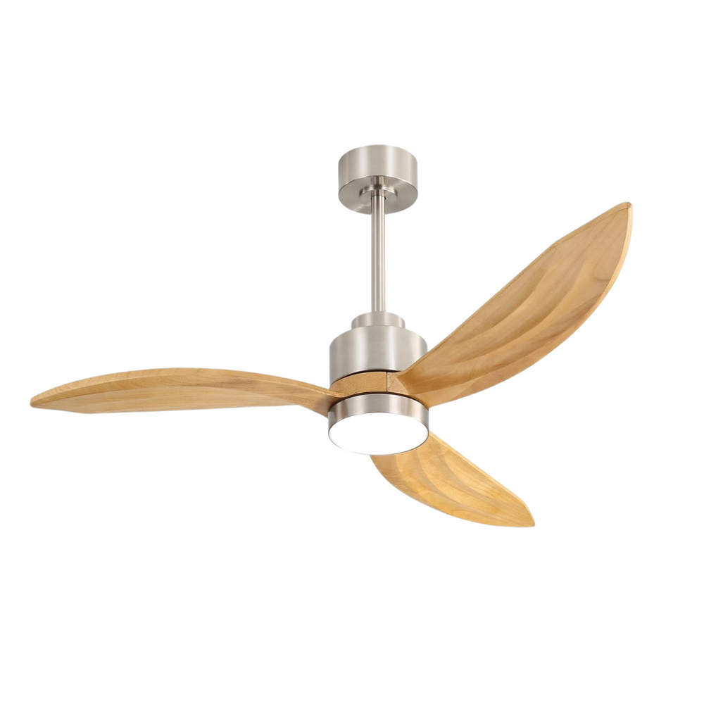 Florair | 64" Wood Ceiling Fan with Light