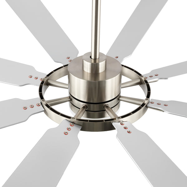AeroMax | 80" Wood Blades Ceiling Fan with Light