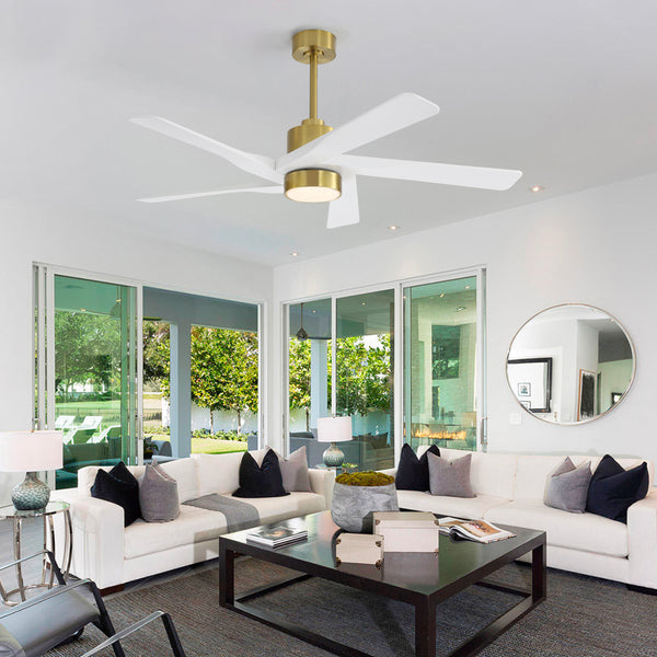 AeroGlow | 54" ABS Ceiling Fan with Light