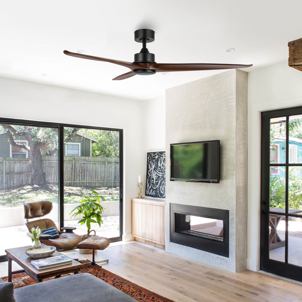 Trioflow | 60" Wood Ceiling Fan